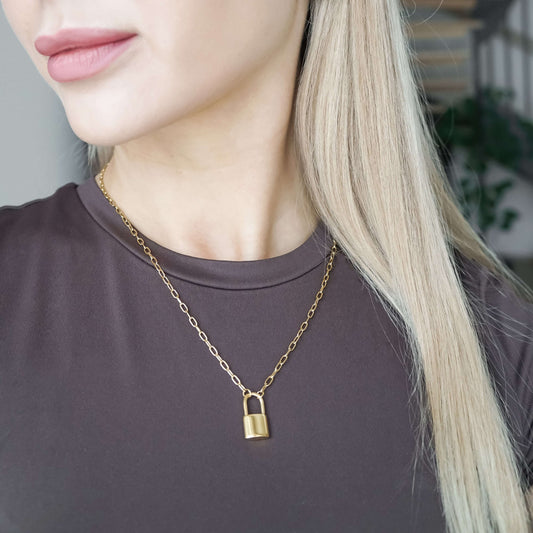 Lucy Lock Necklace