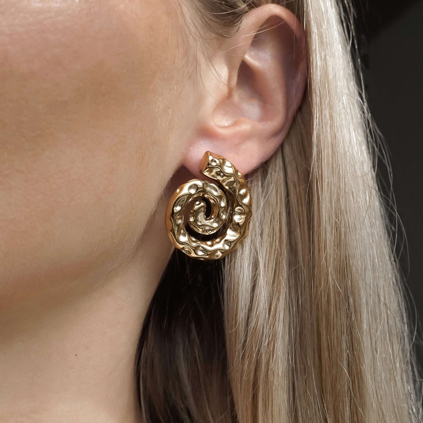 Saria Spiral Earrings