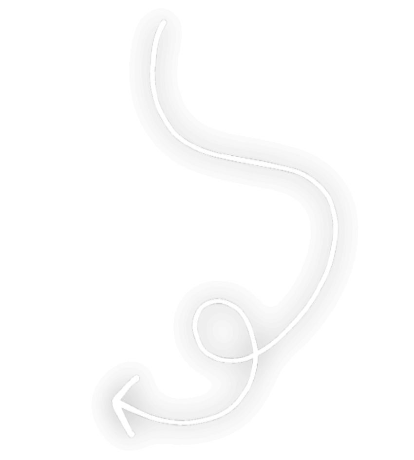 valkoinen nuoli joka osoittaa vasemmalle